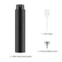 Tekson 10ml Travel Perfume Atomizer Refillable, Mini Cologne Spray Bottle, Small Coffee Spray Bottle (Black)