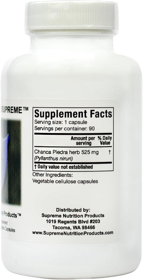 Supreme Nutrition Body Guard Supreme, 90 Pure Chanca Piedra Capsules