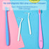 Y-Kelin V-Shaped Orthodontic Toothbrush for Braces, Soft Bristle with Inter Dental Brush, 4 Count