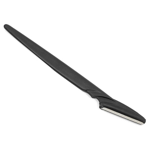Men's Touch Up Razors, 12 Pack for Mustache and Beard, Black, 5.8 Inches
