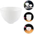 EXCEART Face Mask Mixing Bowl Set - 3Pcs Silicone Bowls for DIY Facial Mask Mixing