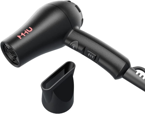 Mini Blow Dryer, Ceramic Ionic 1000 Watts for Painting and Acrylic Pouring, Compact Lightweight Hair Dryer for Kids and