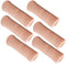 SOHLER 6 Packs Closed Toe Caps - Finger Covers Sleeve Protectors, Large Size 1"x 2-1/2", Elastic Fabric Lined with Soft