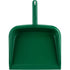 SPARTA Large Handheld Dustpan - Heavy-Duty Plastic Dustpan with Wide Lip for Countertops and Surfaces, Green