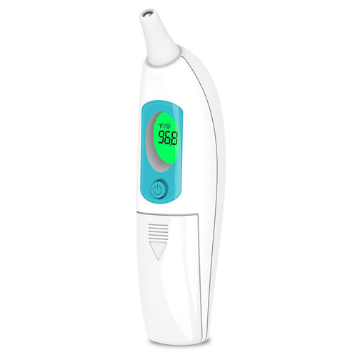 Ear Thermometer for Adults and Kids - Digital Thermometer with Fever Alarm, Instant Accuracy Readings for Infants