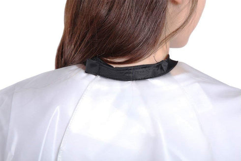 PERFEHAIR Short Salon Hair Shampoo Cape, Waterproof Capes for Cutting, Styling, Coloring, Beauty Makeup