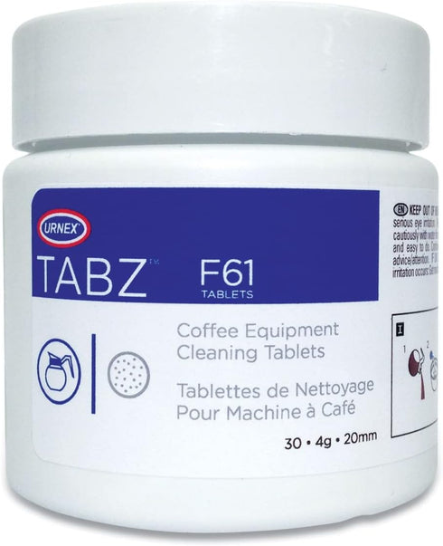 Urnex Tabz Coffee Equipment Cleaning Tablets, 30 Count