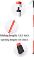 Baitaihem Folding Blind Mobility Cane for Vision Impaired and Blind Individuals