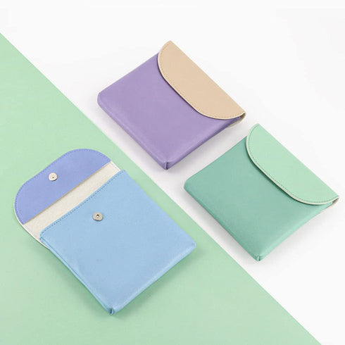RRQG Sanitary Napkin Storage Bag,Menstrual Cup Pouch, Portable Sanitary Napkin Pads Storage Bags Feminine Menstruation
