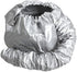Portable Soft Hair Drying Bonnet with Adjustable Attachment for Hand Held Hair Dryer, Silver