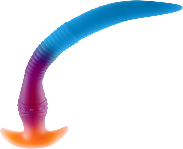 Wneseny 15 inch Long Anal Plug Dildo, Soft Silicone Butt Plug Prostate Massage,