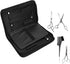 Scissors Storage Bag - Hair Stylist Scissor Holder Pouch PU Leather Salon Scissors Waterproof Hairdressing Tool Storage