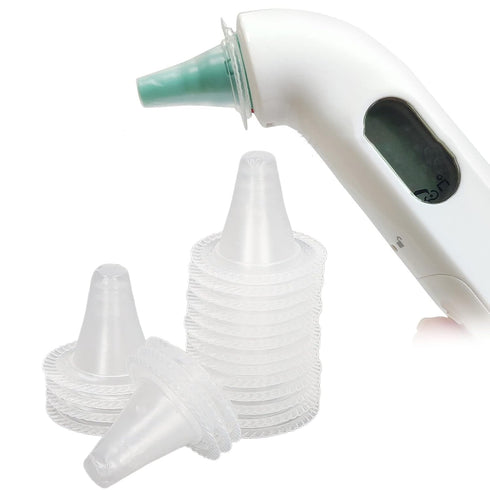 Hilitand Disposable Ear Thermometer Probe Covers, 20pcs Ear Thermometer Probe Covers Refill Lens Filters Disposable Covers for Digital Ear