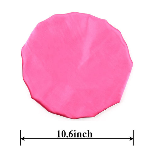 Kids Satin Bonnet Sleep Cap for Natural Hair, Double-Layer Comfortable Hair Bonnet for Baby/Toddler/Child