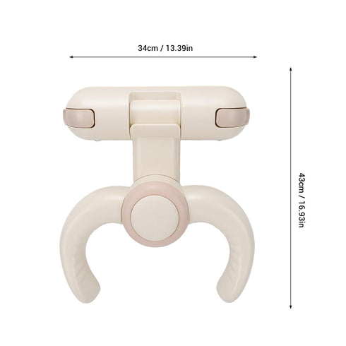 Luocute 6 36 Baby Shower Stand, Adjustable Height Foldable Wall Mounted Bath Support for Toddlers, with Anti Slip Base