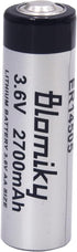 Blomiky 4 Pack 3.6V 2700mAh ER14505 Lithium AA Size Li-SOCL2 Battery for Smart Electronic Sensors