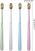 KASFDBMO Toothbrush Toothbrush for Sustainable Care for Extra Soft Manual Toothbrush Supports Dental Hygiene
