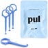 PUL Clear Aligner Removal Tool - Compatible with Invisalign, Hygienic Oral Care Accessory, Blue (Pack of 4)