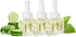 Scent Fill 100% Natural Cucumber Basil Plug in Air Freshener, 3 Refills