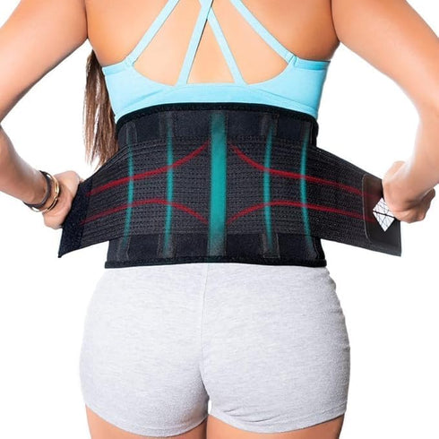 Back Brace for Lower Back Pain Women, Lumbar Support Belt for Herniated Disc & Pain Relief, Adjustable Back Brace for