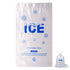 100 PACK 10 lb. Plastic Drawstring Ice Bags, 12 x 21 Inch Heavy-Duty Plastic Bags