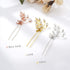 Jeairts Rhinestone Hair Pins, Crystal Wedding Headpiece, Sparkly Bride Hair Accessories for Women and Girls