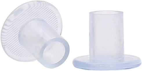 9 Pairs Clear High Heel Protectors - Heel Stoppers for Wedding Mates Bridesmaid (Small/Middle/Large)