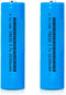 18650 Rechargeable Battery 2600mAh 3.7Volt Button Top 2 Pack 18650 Batteries for Headlamp LED Flashlight