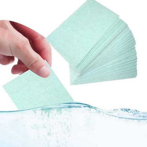 Tuimiyisou 60PCS Floor Cleaning Slice Mopping concentrated Floor Cleaning Sheets, Water Soluble, Fast Dry for Tiles