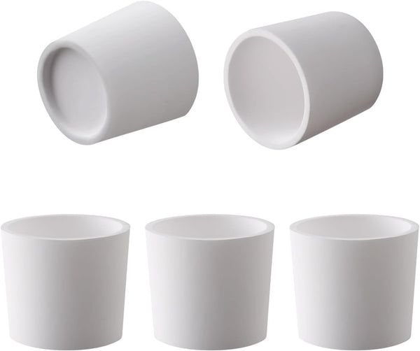5 Packs Ceramic Bowl Inserts for Peak Accessory, Enhanced Performance, Recessed Bottom, Replacement Insert