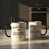 Puouoonyi Set, 11oz Promoted To Grandpa & Grandma Mugs Pregnancy Announcement Gift for Grandparents, New Grandma