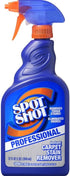 Spot Shot Professional Instant Carpet Stain Remover - 32 oz Trigger Spray (Pack of 2) with PD Ship Safe Bag