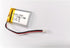 2-Pack 3.7V 250mAh 402030 Rechargeable Lithium Polymer Battery for DIY Electronic Products