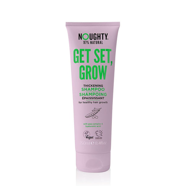 Noughty Get Set, Grow Hair Growth Shampoo, 250 ml, Vegan Thickening Regrowth Repair