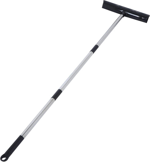 Multifunction Telescopic Floor Carpet Broom - Carpet Hair Removal Tool for Pet Hair Dust Removal (Black)