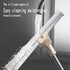 Floor Squeegee with 65" Long Adjustable Telescopic Pole, Heavy Duty 20" Broom for Home Garage Cleaning