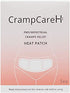 CrampCareH PMS/Menstrual Cramps Relief Heat Patch, 5 Patches with Wide Wings, FDA Registered