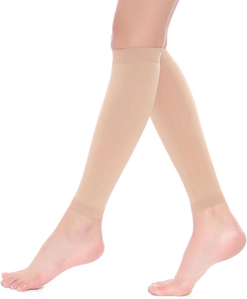 XuoAz Calf Compression Sleeves for Women Men - Footless Compression SocksToeless Leg Sleeve