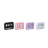 Nail Drill Bit Case, 4Pcs Nail Drill Bit Holders, Dustproof Organizer Box for Nail Drill Tips