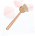 Zerodeko Wok Cleaning Tool, Wooden Dish Brush Kitchen Cleaning Sponge Bath Tub Scrubber