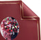 XICHEN 20 Sheets Pure Color Waterproof Flower Wrapping Paper, 22.8x22.8Inch Florist Bouquet Supplies (Red Wine)