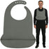 varlldibao Adult Bibs for Women/Men,Adult Silicone Bib for Eating with Crumb Catcher,Washable bib