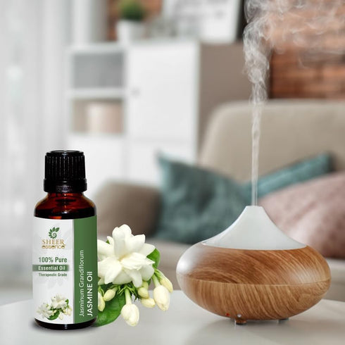 Jasmine Oil - 15 ML (0.51 Fl.OZ), 100% Pure Natural Undiluted Therapeutic Grade