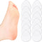 12 Pieces Metatarsal Pads Gel Ball of Foot Cushions for Pain Relief, Soft Forefoot Support for Women Men