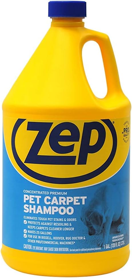 ZEP INC Carpet Shampoo - Clear, 128 fl oz (Pack of 1)