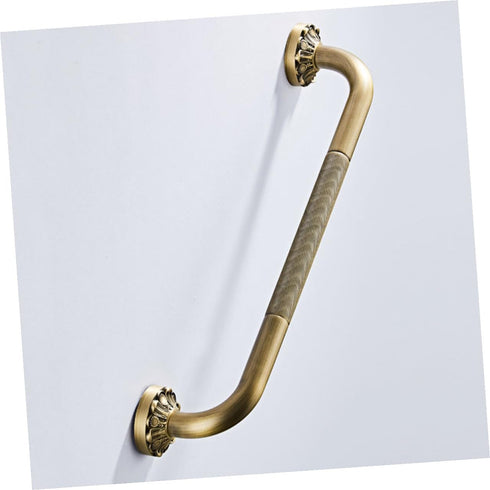 INOOMP Copper Core Bathroom Grab Bar Non-Skid Handrail Support for Bathtubs and Showers Wall-Mounted Safety Rail
