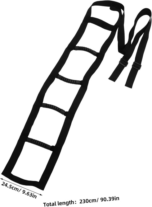 Healeved Bed Ladder Assist Strap Sit up Support Device for Elderly Seniors and Pregnant Women Easy Install