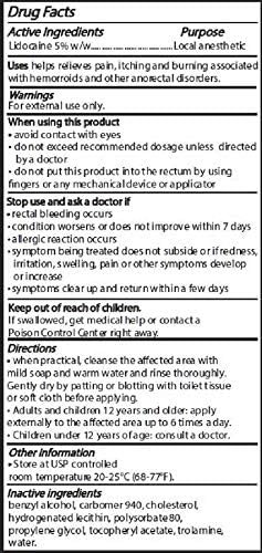 MOHNARK 30 Maximum Strength Lidocaine Hemorrhoid Treatment Cream for External and Internal Hemorrhoids Treatment Burn