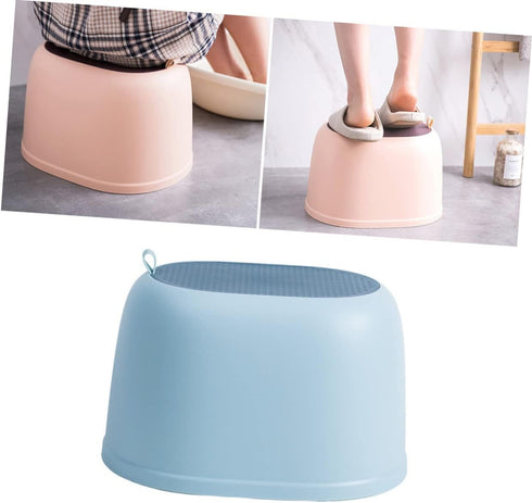 Portable Slip-Resistant Bathroom Stool for Kids and Adults