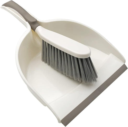 Dust Pan and Brush Set - Small Dustpan with Hand Broom, Essential Cleaning Tool for Home